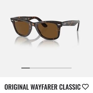 Ray-Ban Original Wayfarer Tortoiseshell Sunglasses